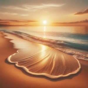 Scenic ocean view for hypnosis stress relief