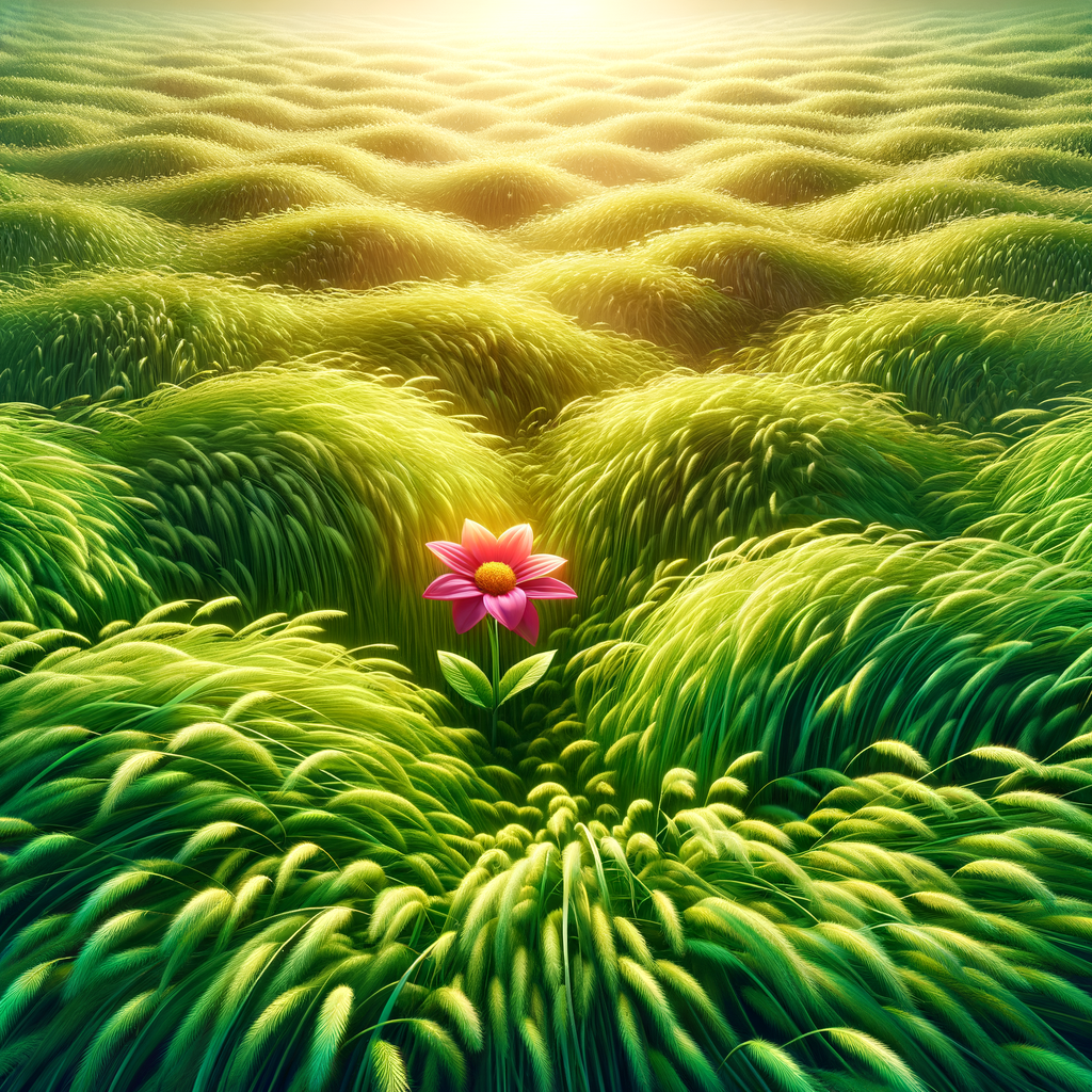A blossoming flower representing self-awareness and growth