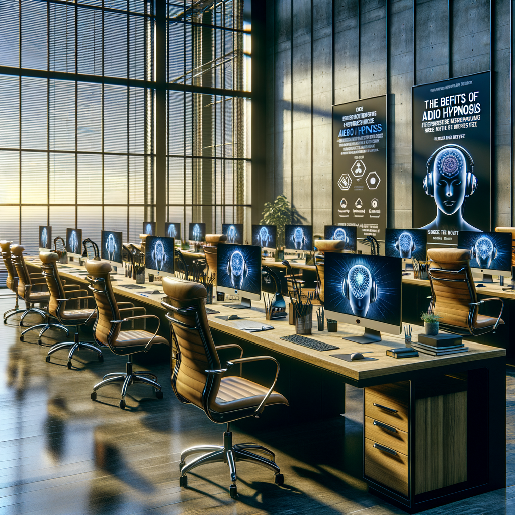 Visualizing business success with focus-driven audio hypnosis