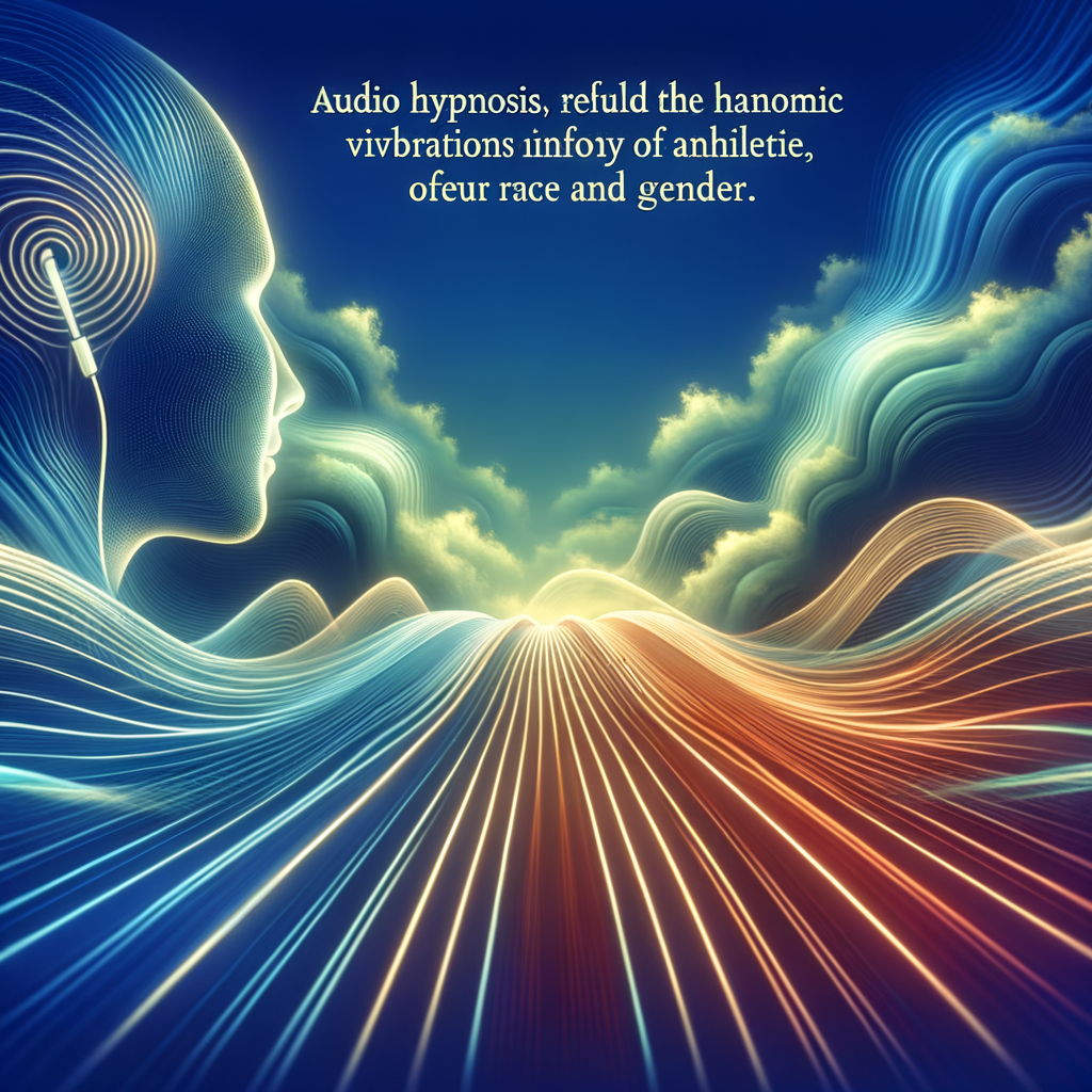 Athlete maintaining calm focus while listening to hypnosis audio