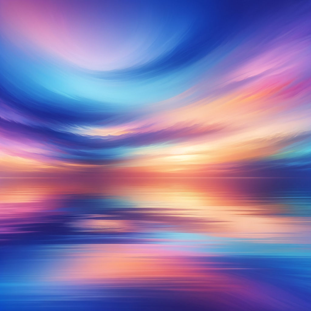 A serene ocean landscape at dusk symbolizing tranquility and peace for hypnosis relaxation