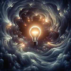 metaphor of hypnosis leading to a clear mind