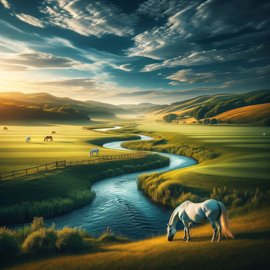 Serene polo landscape symbolizing deep connection with the sport.