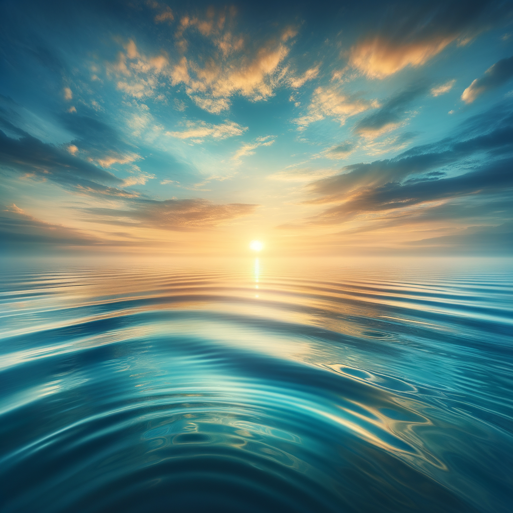 Visualize focus enhancement with ocean hypnosis