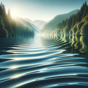 Serenity and balance symbolizing weight loss journey