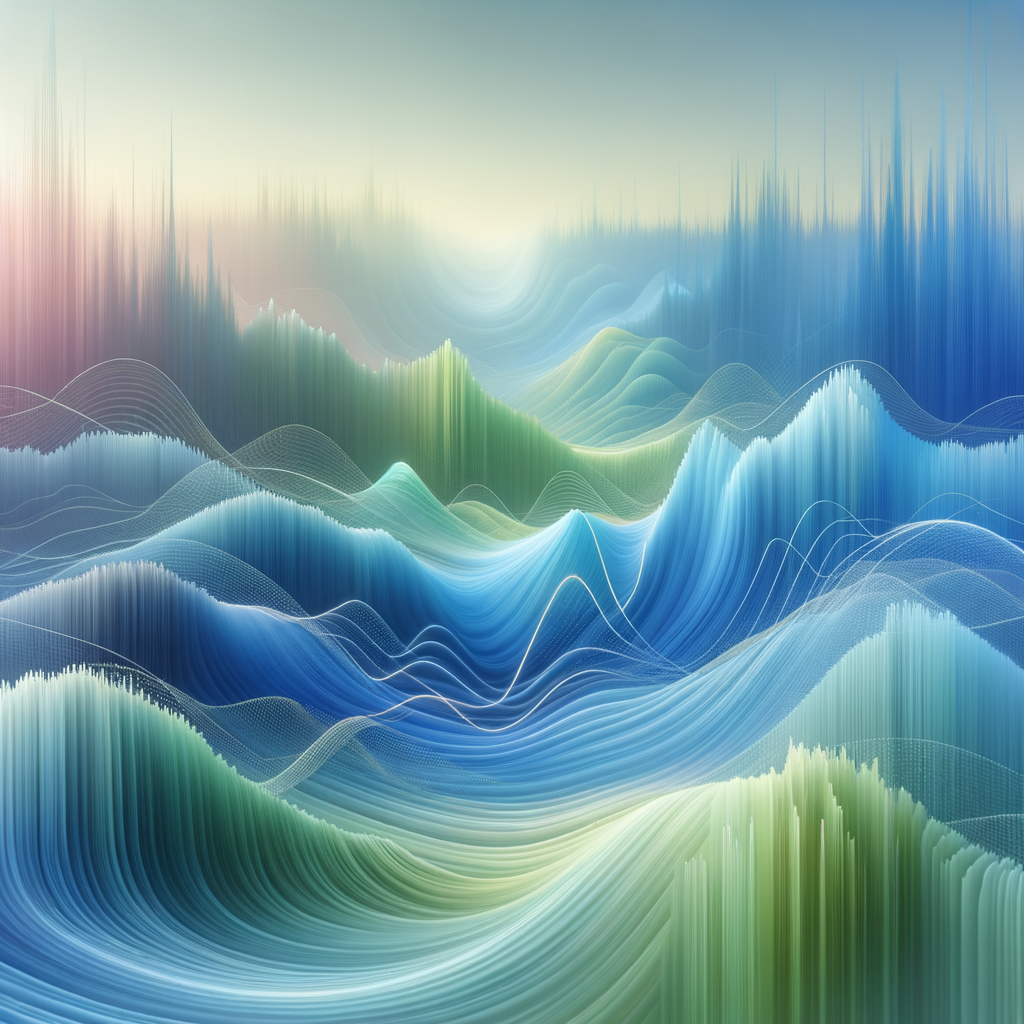 Hypnosis audio experience with sound waves