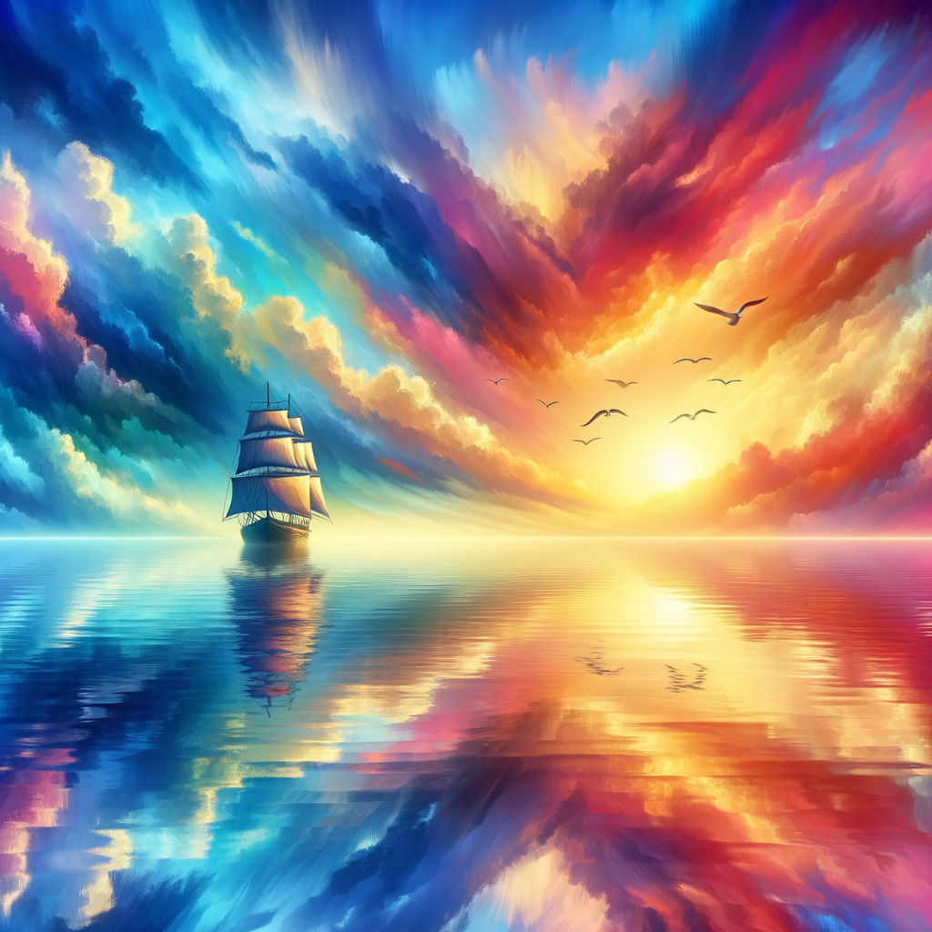 calming landscape for mental clarity in gymnastics