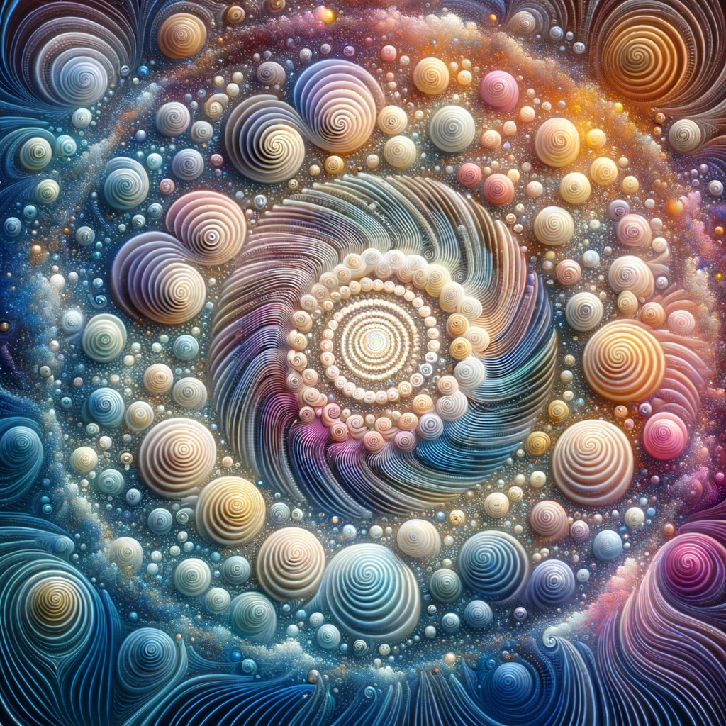 Swirling colors and tranquil visual elements illustrating the soothing nature of hypnosis for relationships.