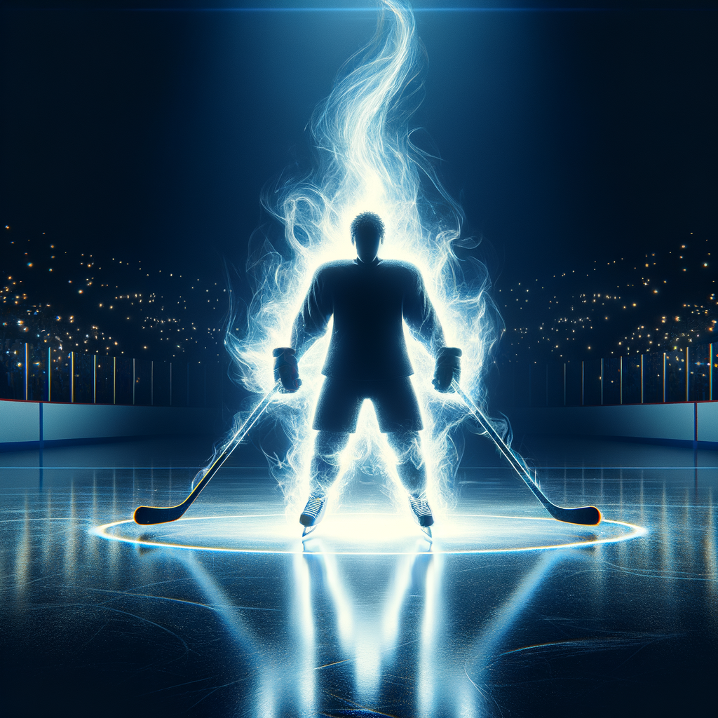 Visualizing success on an ice rink with champion metaphor