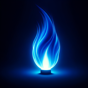 Visual representation of a vibrant flame symbolizing motivation through hypnosis