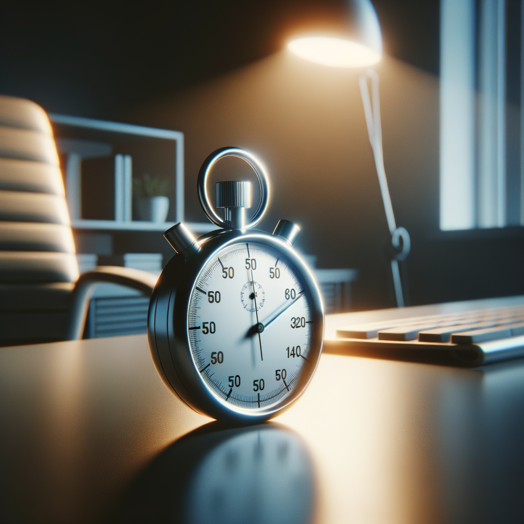 Insightful moment of an executive using hypnosis audio