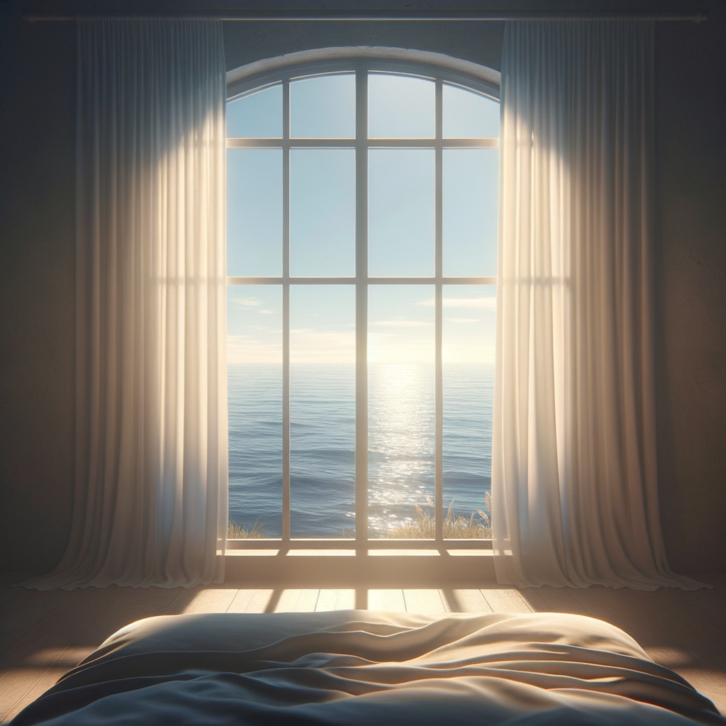 Person listening to hypnosis audio in a peaceful setting for imposter syndrome