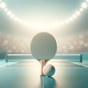 Visualization of mental focus in table tennis