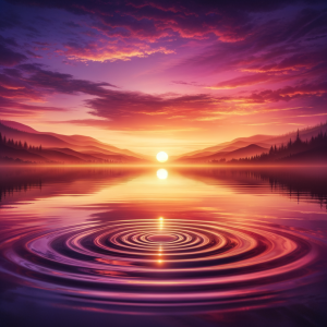 Peaceful imagery representing the journey of overcoming fear through hypnosis