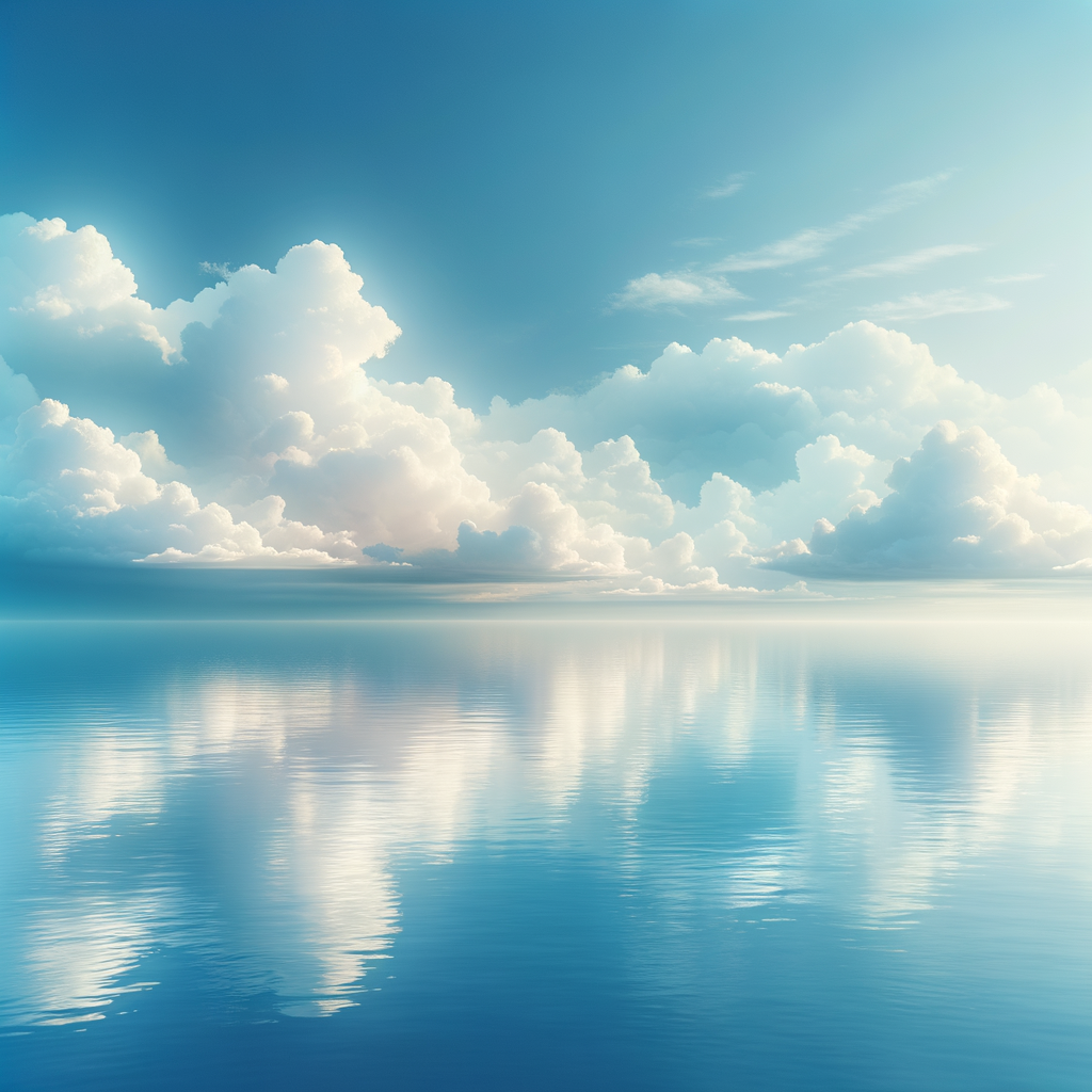 Calm reflections promoting peaceful childbirth