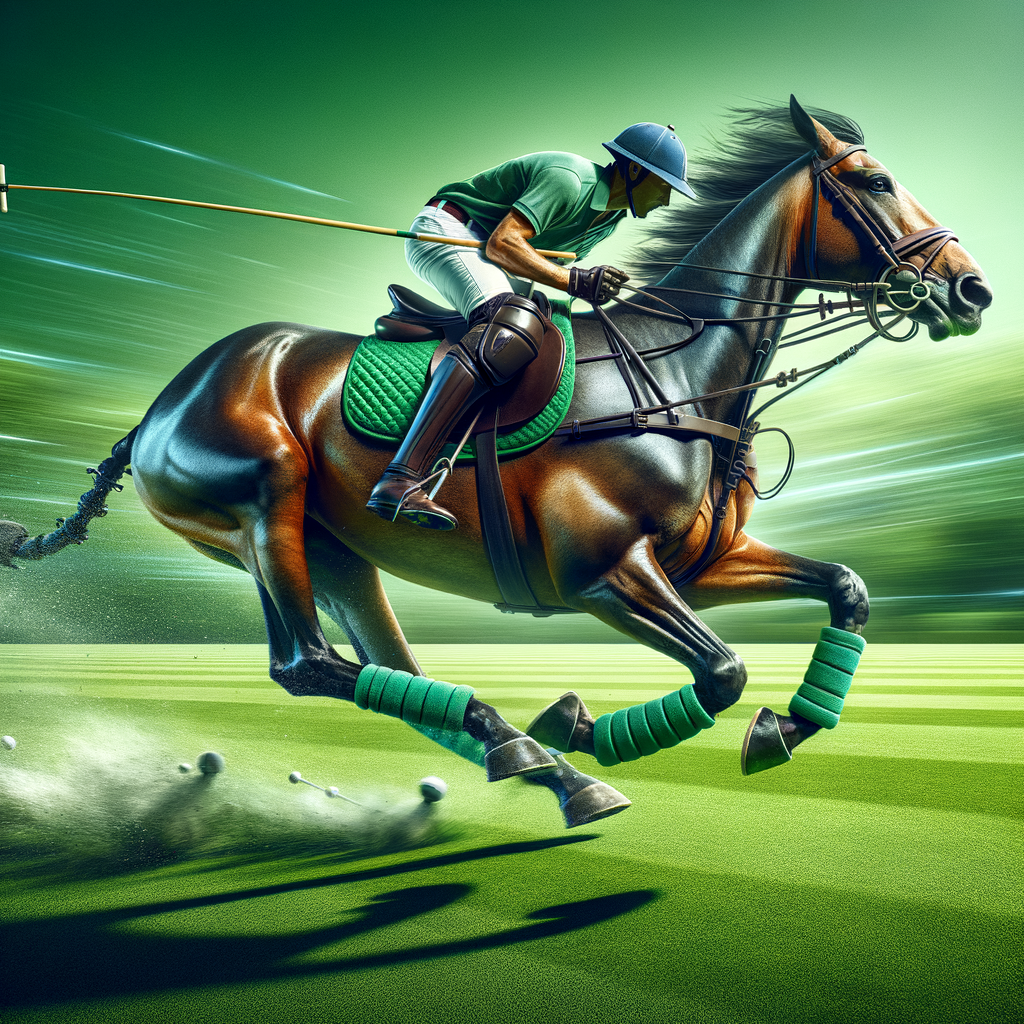 Insightful training on a polo field with dynamic horse motion