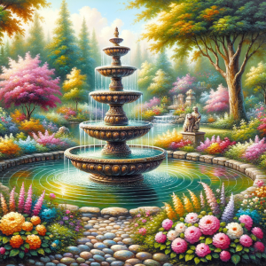 A serene garden representing the harmony hypnosis audio aims to cultivate.