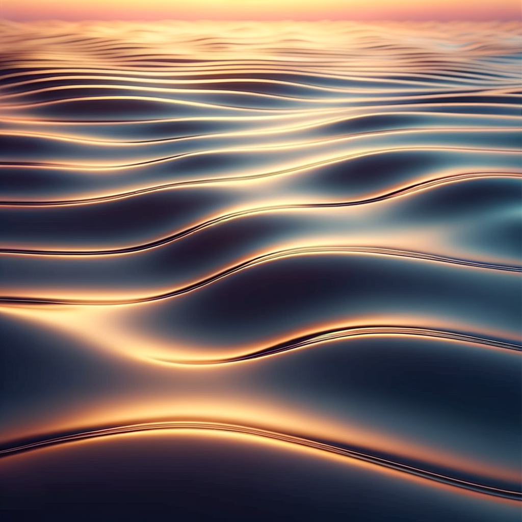 Tranquil water ripple background for hypnosis journey in overcoming fears