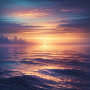 calm and relaxed scene symbolizing childbirth preparation
