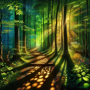 serene nature scene symbolizing personal growth