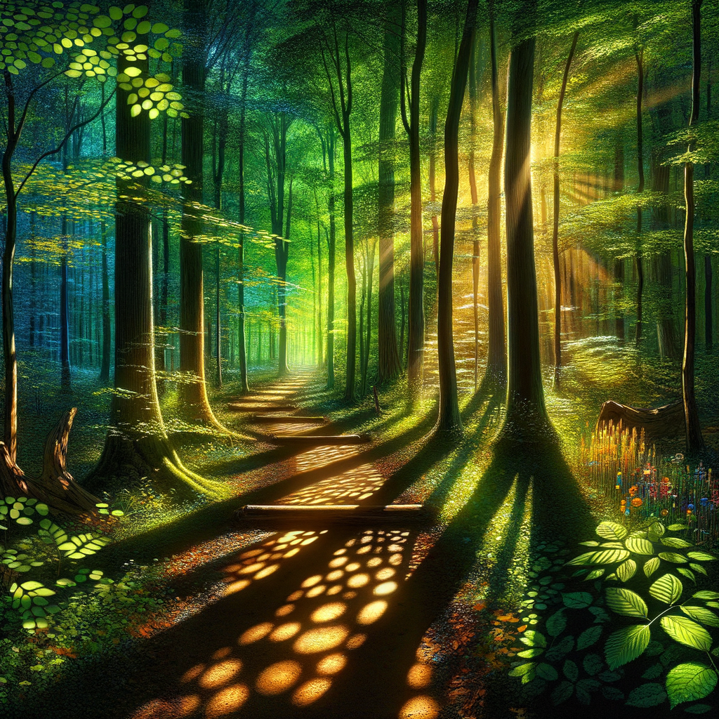serene nature scene symbolizing personal growth