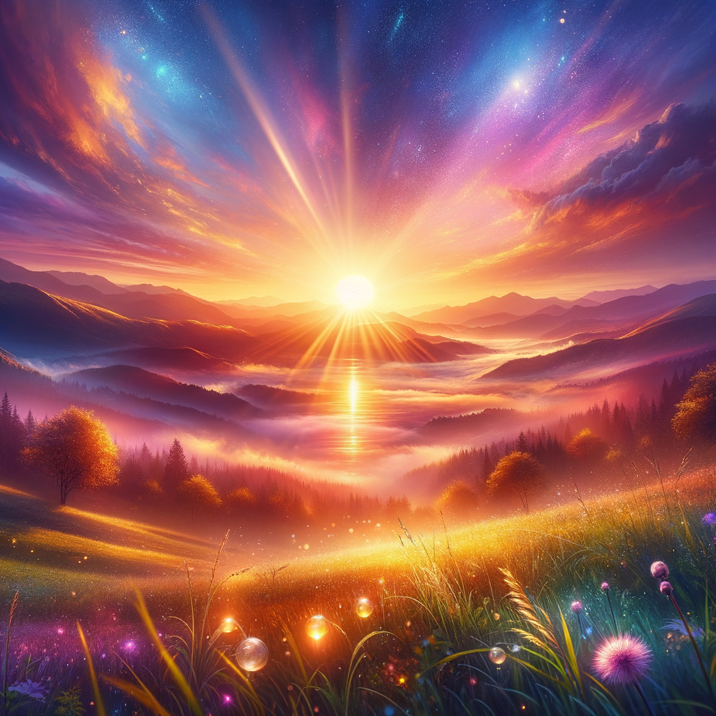 Sunrise symbolizing new beginnings and renewed hope