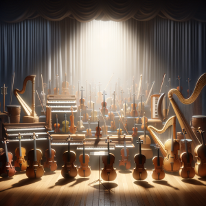 A serene and soothing symphony with an aura of peaceful empowerment