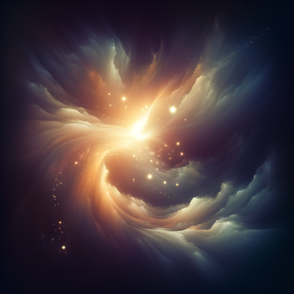 Softly glowing light representing inner charisma and leadership